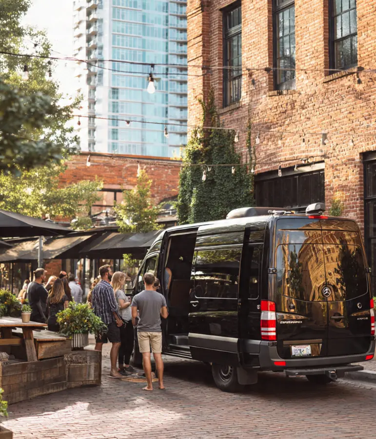 Private Nashville brewery tours with luxury transportation