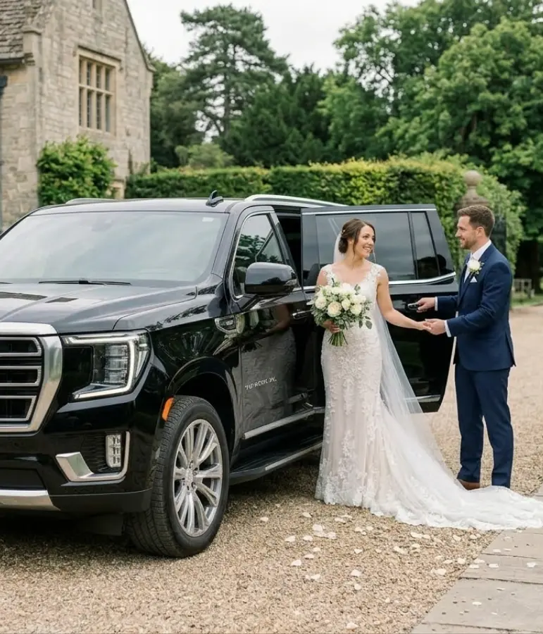 Luxury wedding transportation in Nashville