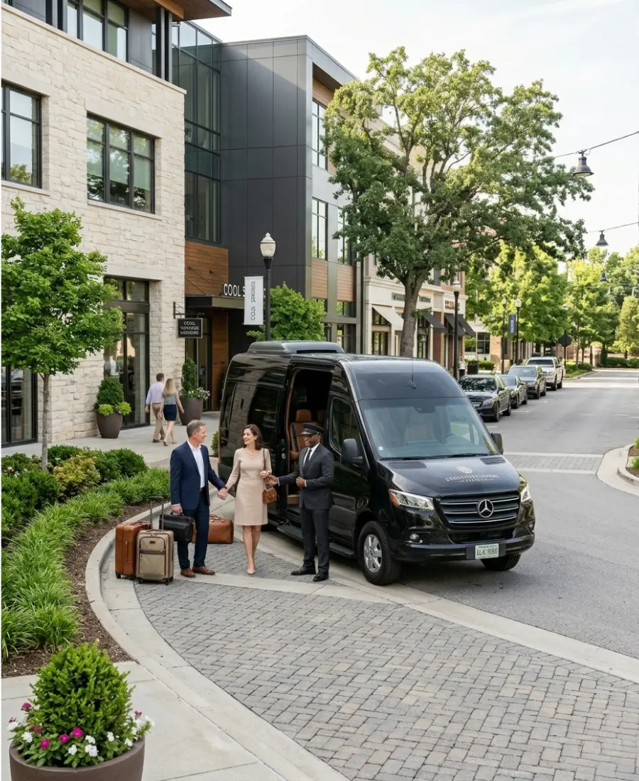 Franklin car service with luxury private transportation in Tennessee