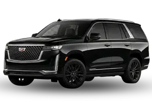Cadillac Escalade luxury SUV with black wheels - Nashville executive car service and premium airport transportation