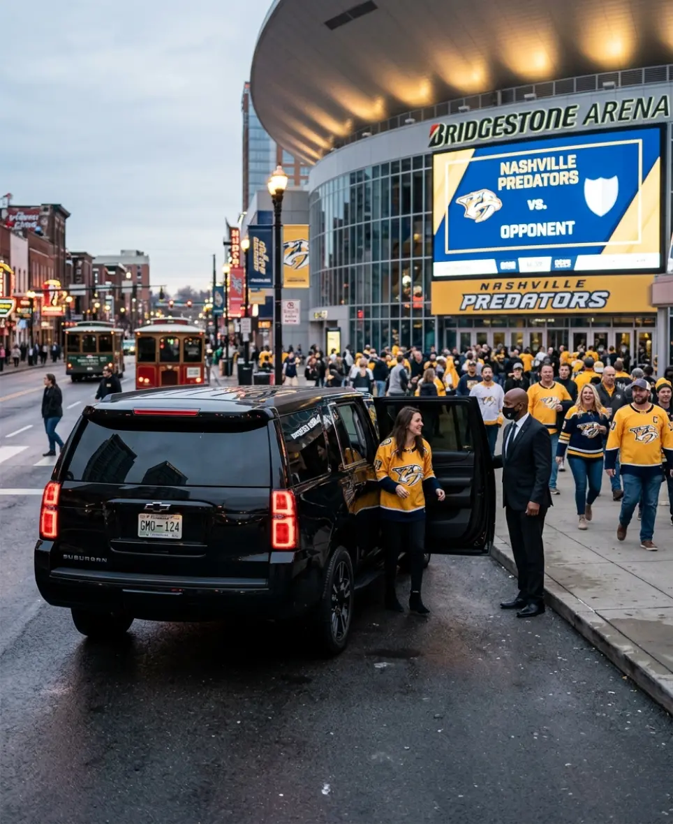 sporting event transportation Nashville