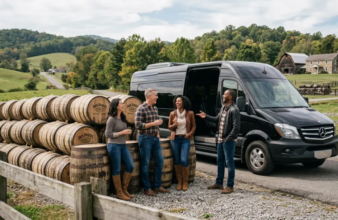 Jack Daniel's Distillery private transportation Nashville