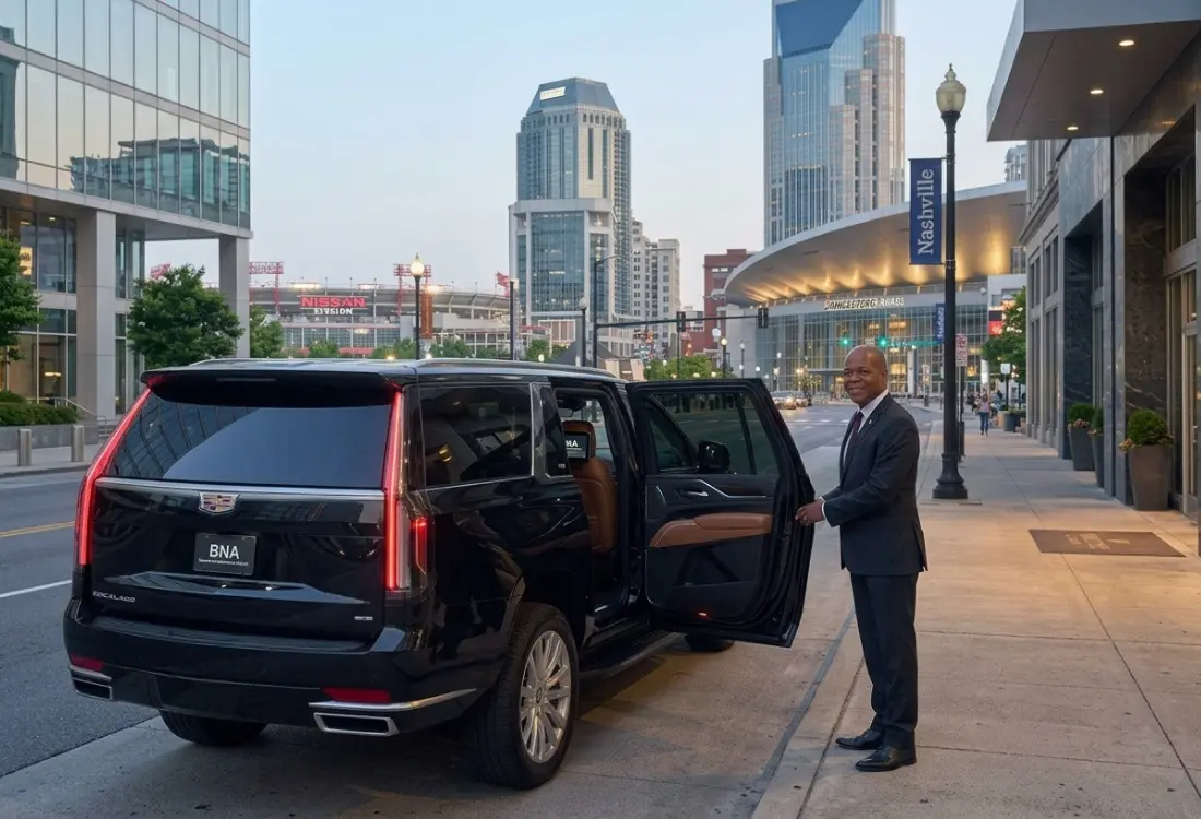 Book downtown Nashville car service online with Nashville Private Rides