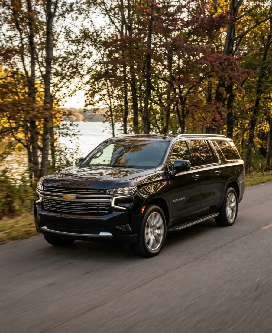 Hendersonville car service luxury SUV near Old Hickory Lake in Hendersonville, TN